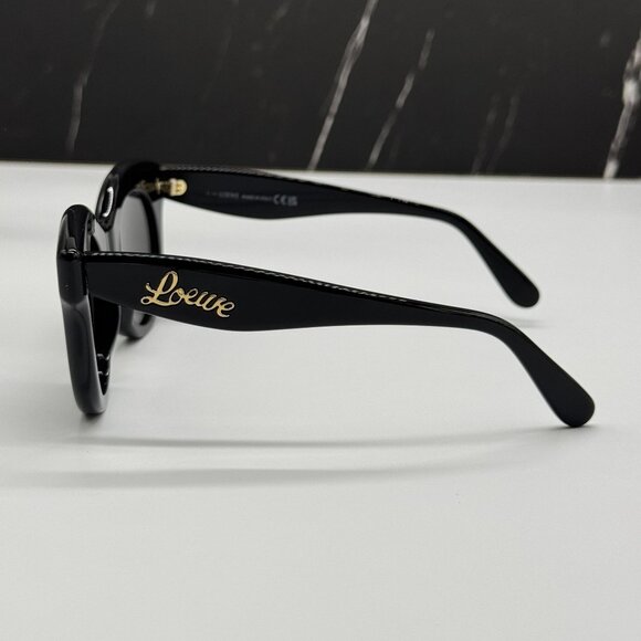 NEW LOEWE SUNGLASSES BLACK WOMEN EYEWEAR LOEWE LW40126I 01A main image 5